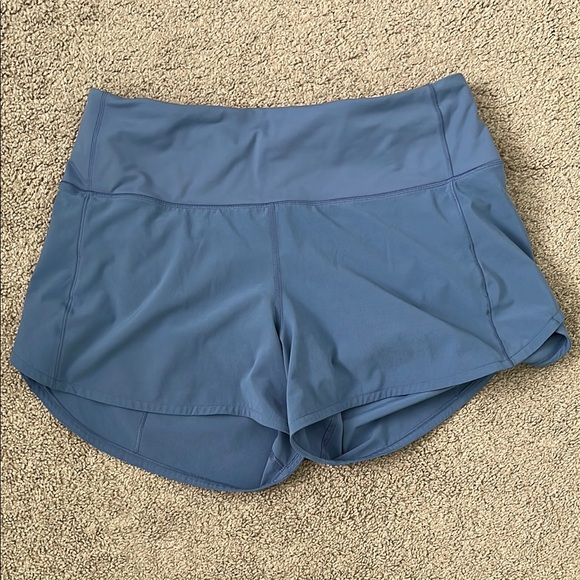 Lululemon athletica Women's Blue Athletic Shorts 8 - Picture 2 of 3